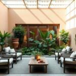 Aislamiento de patios interiores para reducir ruido y frío